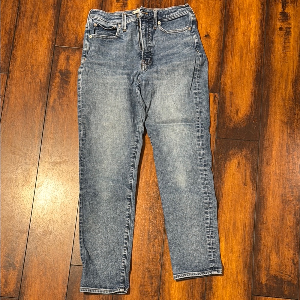 Madewell High Rise Blue Jeans